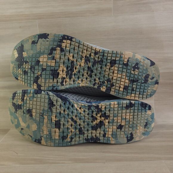 NOBULL Wild Mesh Runner Running Shoes Ice Blue Unisex W 10 M 8.5 Lace Up Camo - Picture 11 of 14